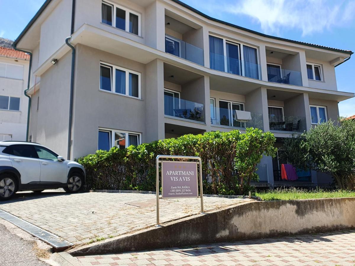 Vis A Vis Apartments Baška Eksteriør bilde