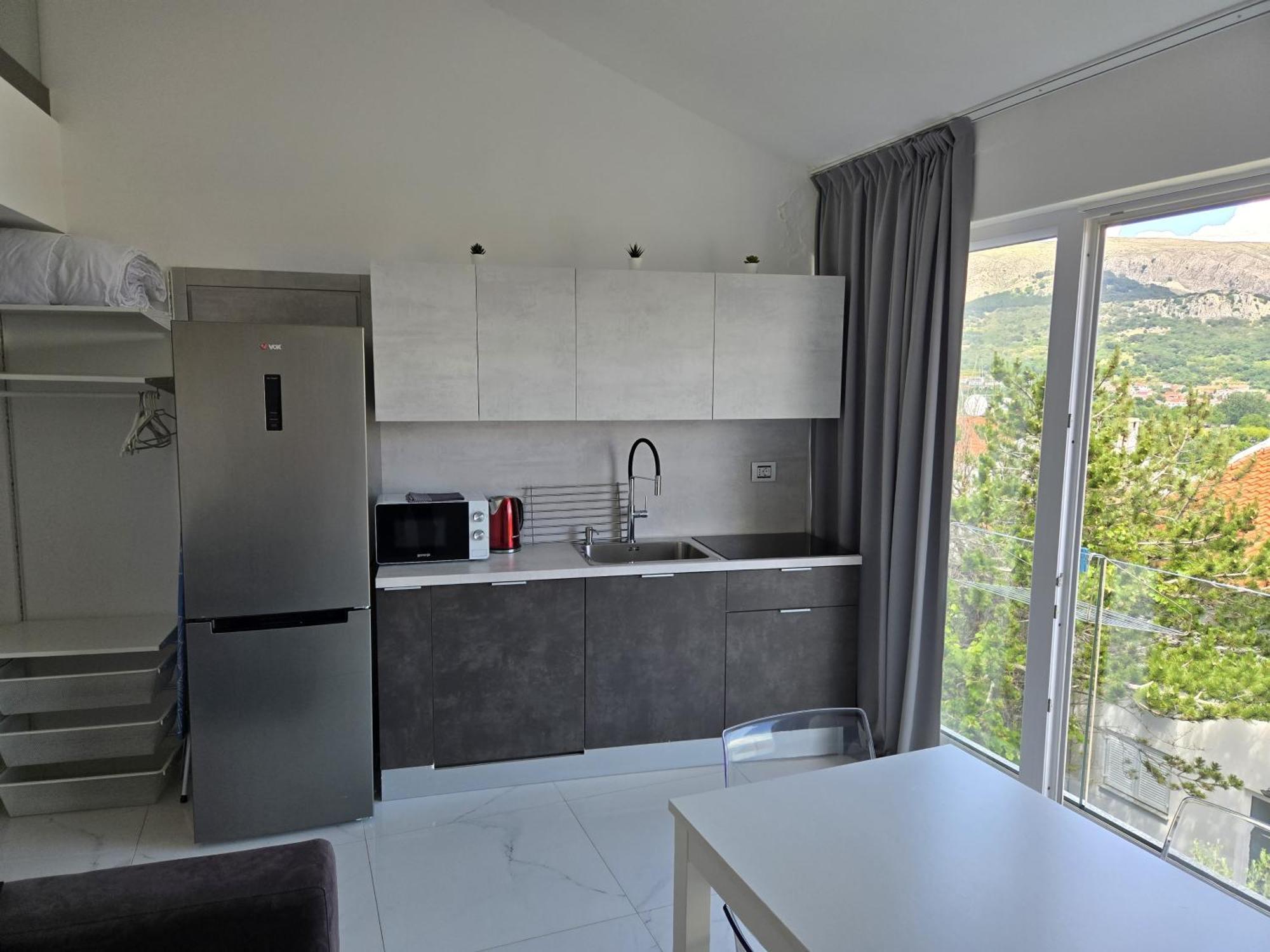 Vis A Vis Apartments Baška Eksteriør bilde